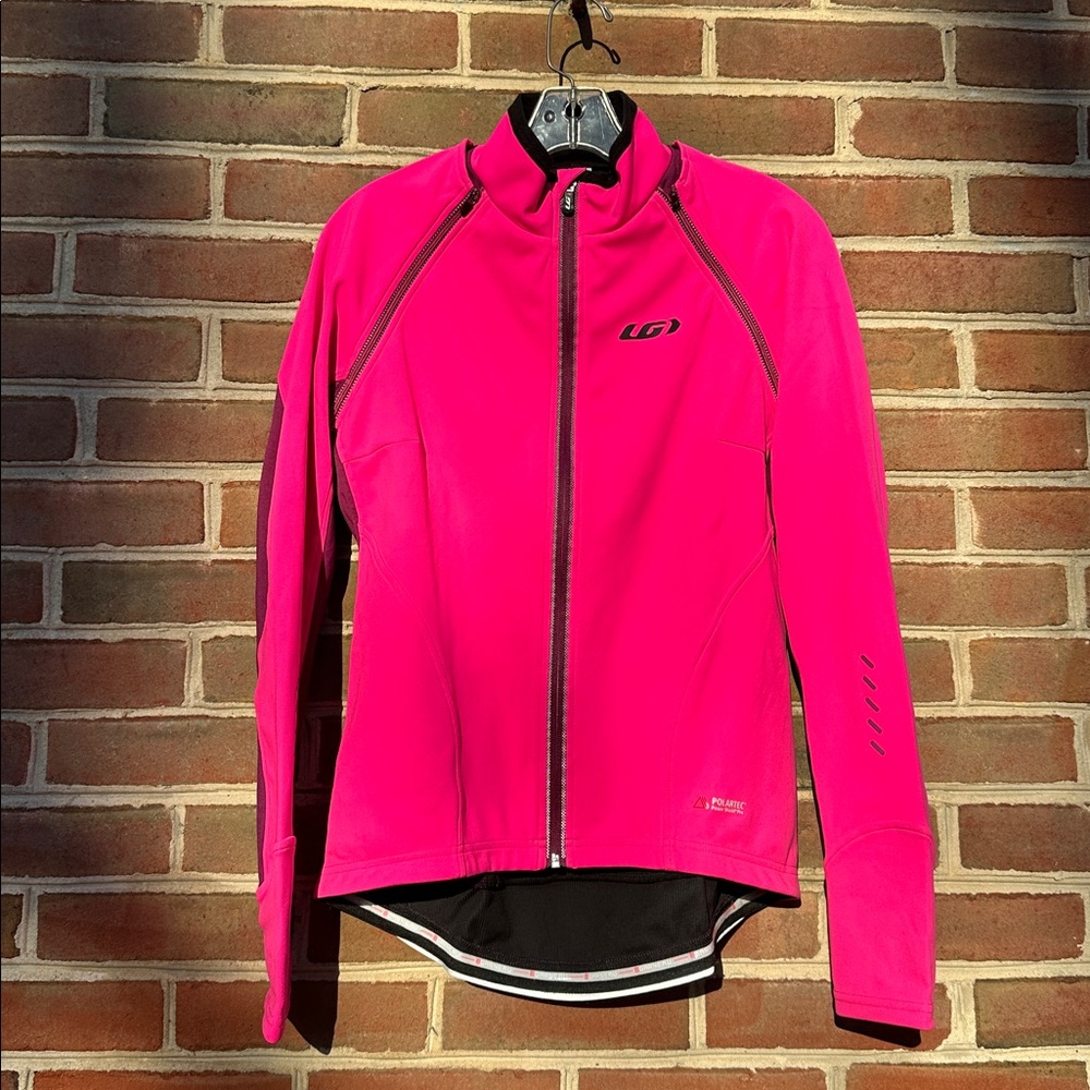 Louis Garneau Women’s Spire Convertible Cycling Jacket – Size L – Polartec